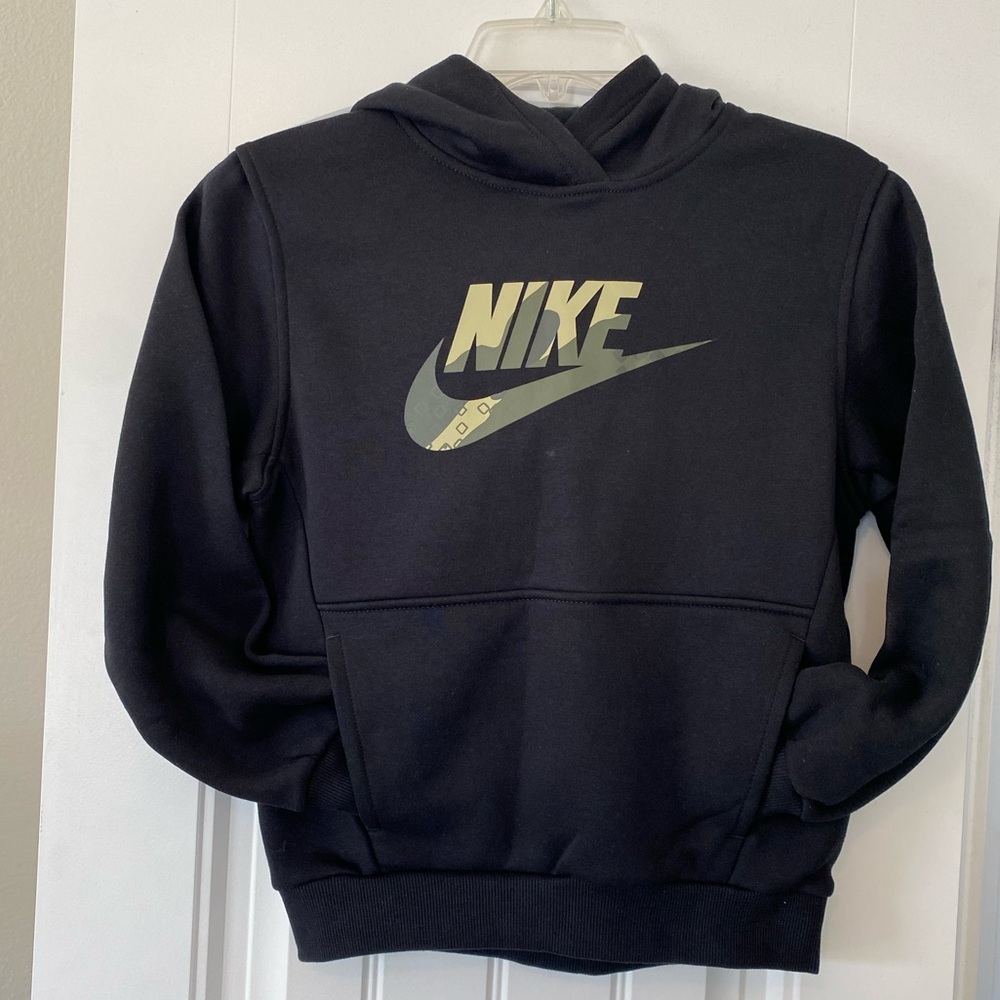 Nike Hoodie with camouflage swoosh logo